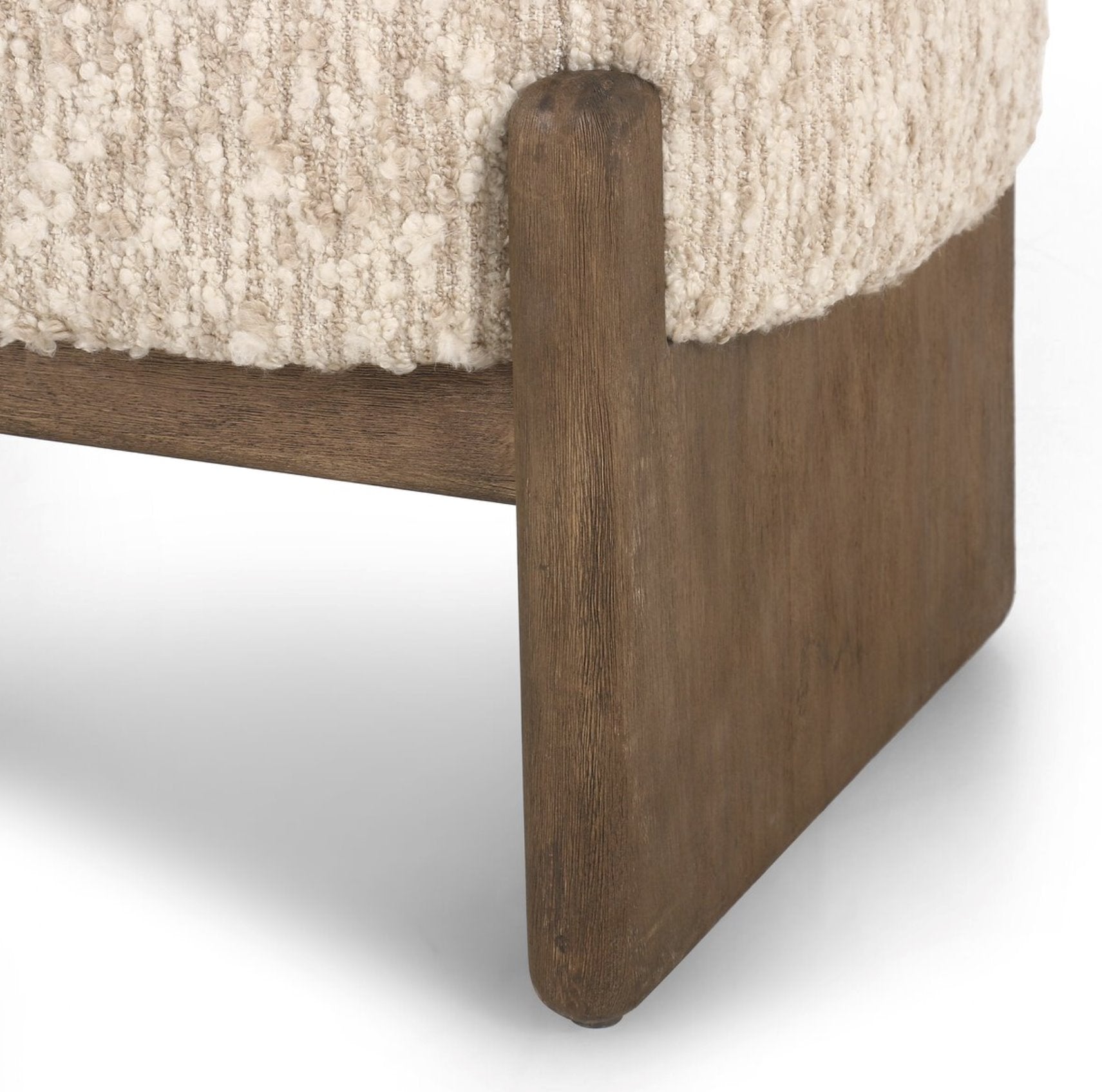 Kirby Accent Bench-Solema Cream: Product Base View