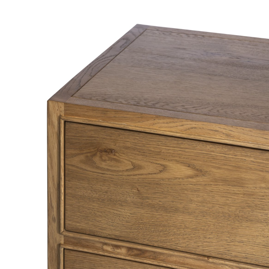 Kodo 8 Drawer Dresser: Up-Close Product Corner View