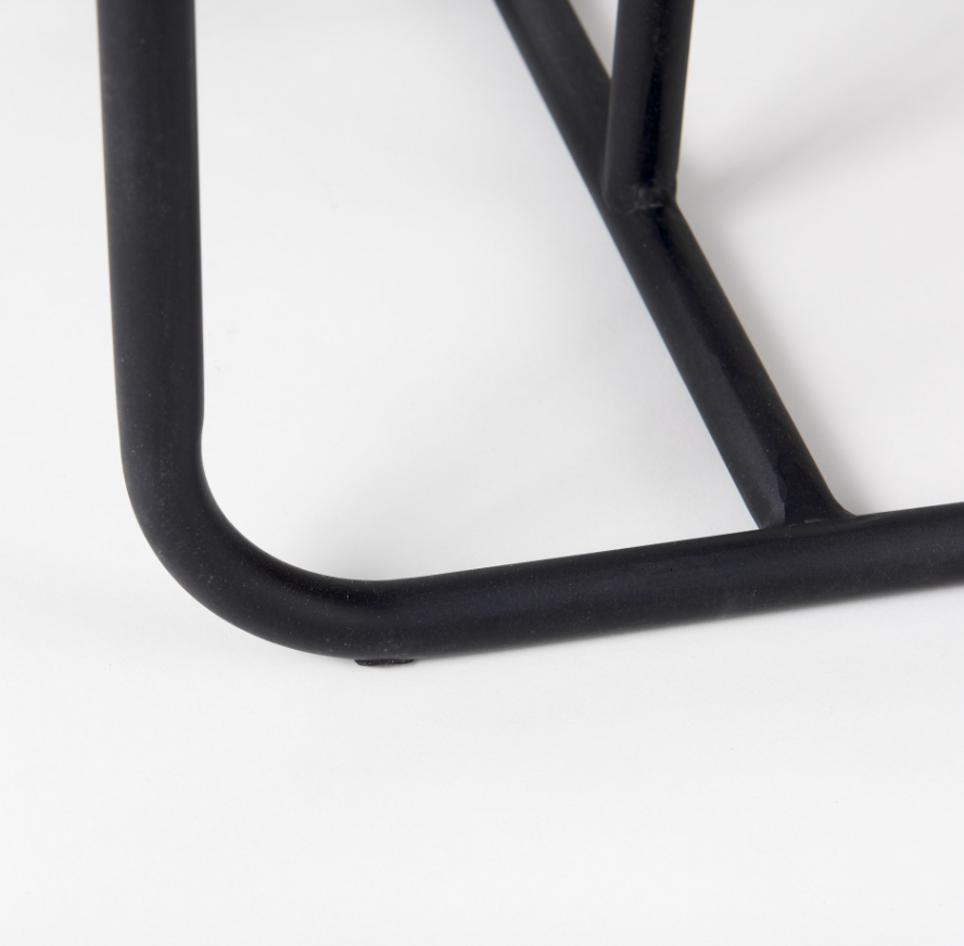 Kyra C Shape End Table: Product Iron Frame View