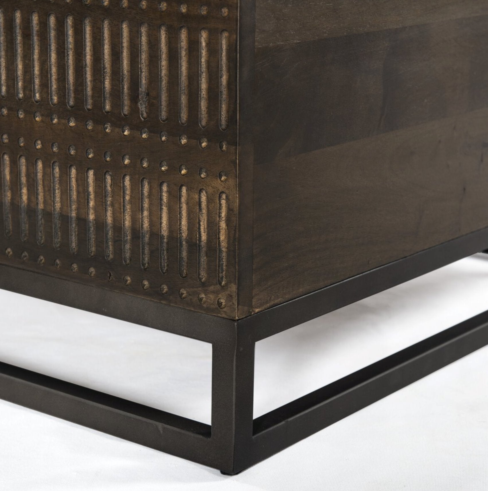 Kelby Storage: Iron Base View