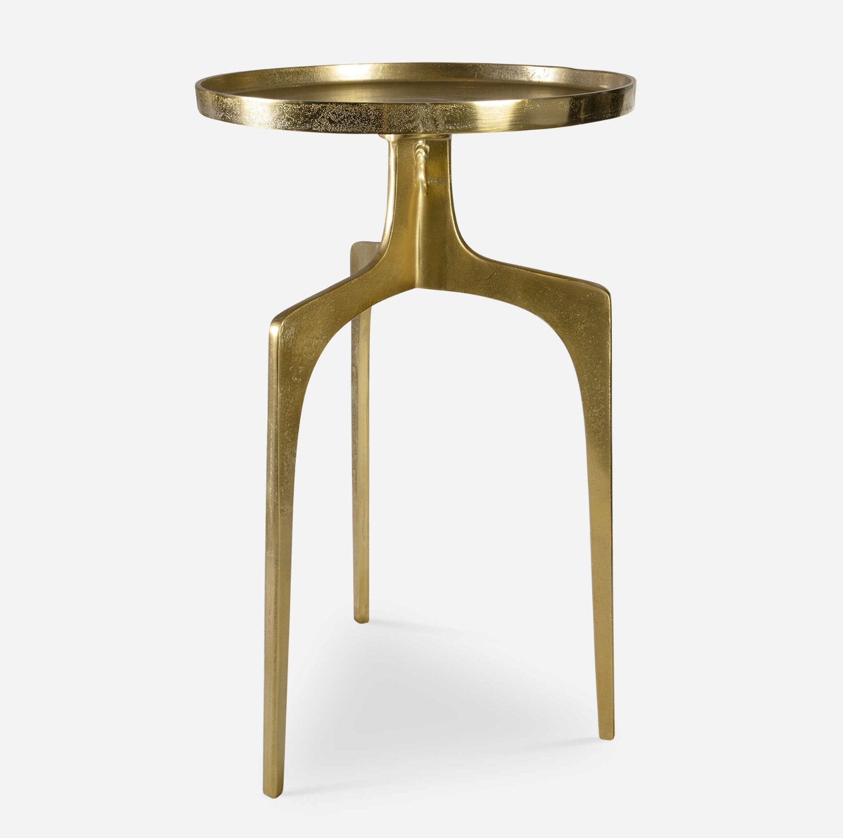 Kenna Accent Table-Gold: Available at City Home PDX