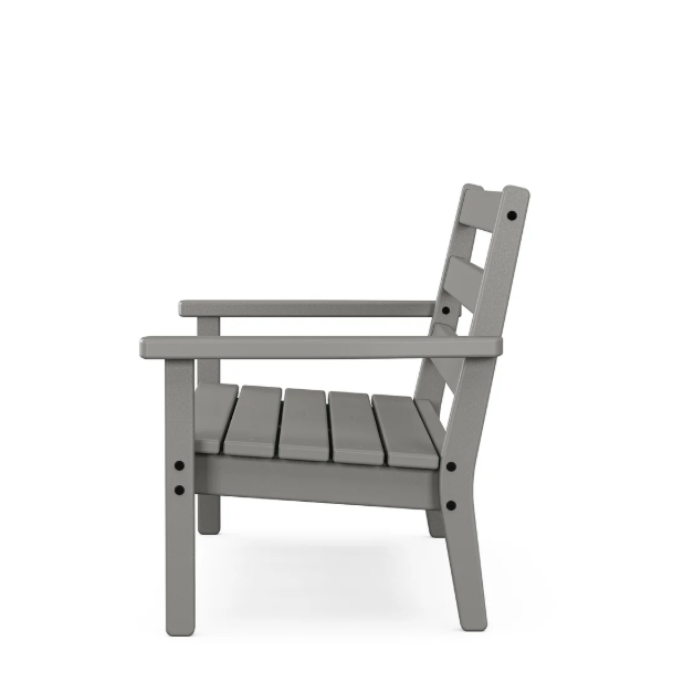 Kids Lakeside Bench: Product Side View