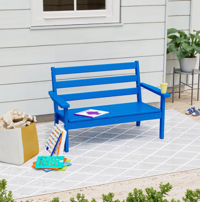 Kids Lakeside Bench: Product Style View