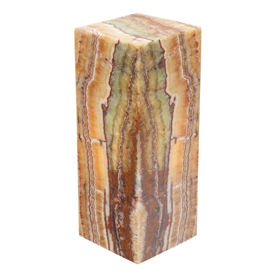 Lamp Cube Aqua Solid Top: Light-On Product View