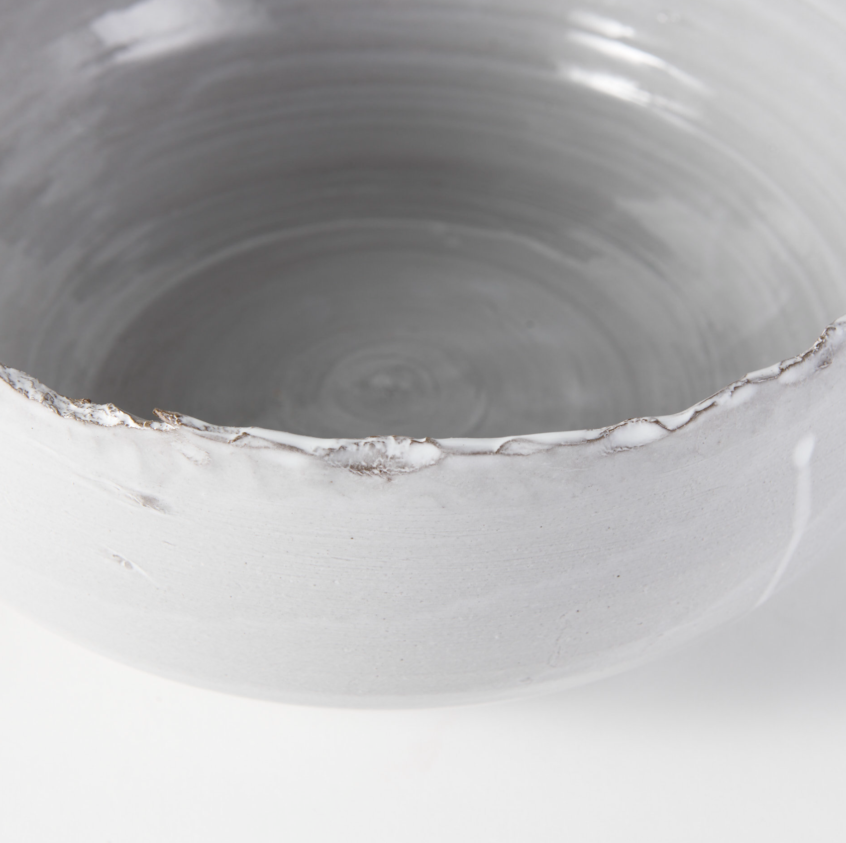 Larsen Large Decor Bowl: 2nd Product Edge View