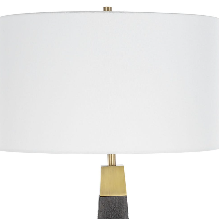 Lathey Floor Lamp: Drum Shade Product View