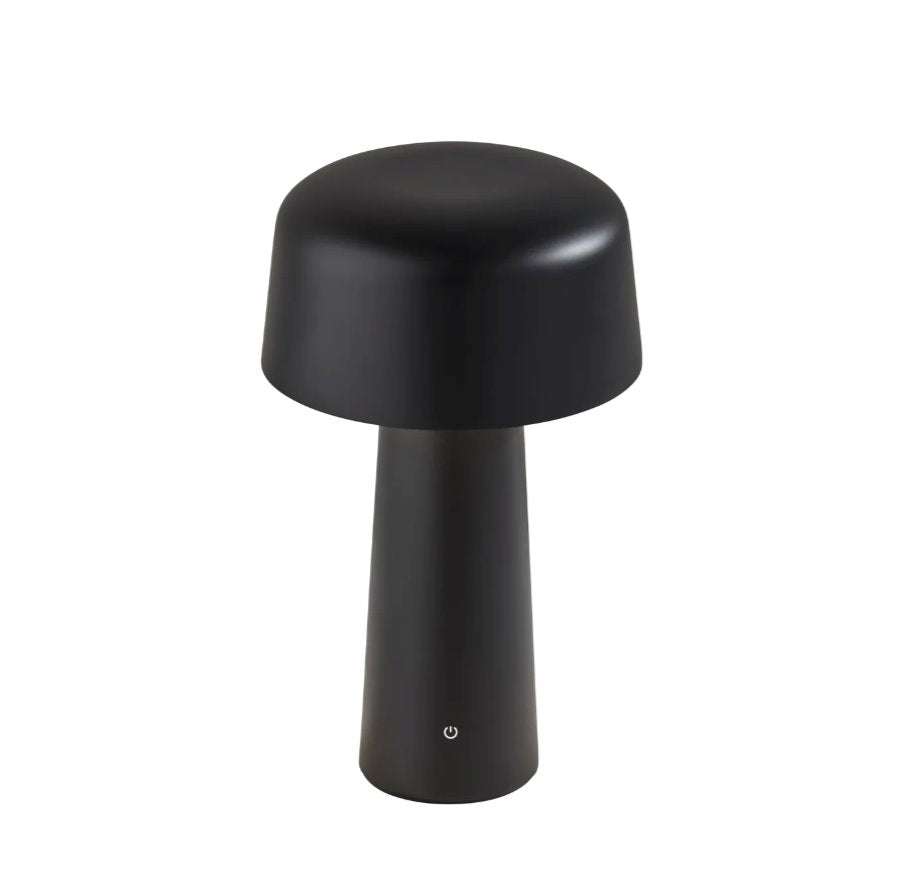 Lenny Cordless LED Table Lamp in Black: Available at City Home PDX
