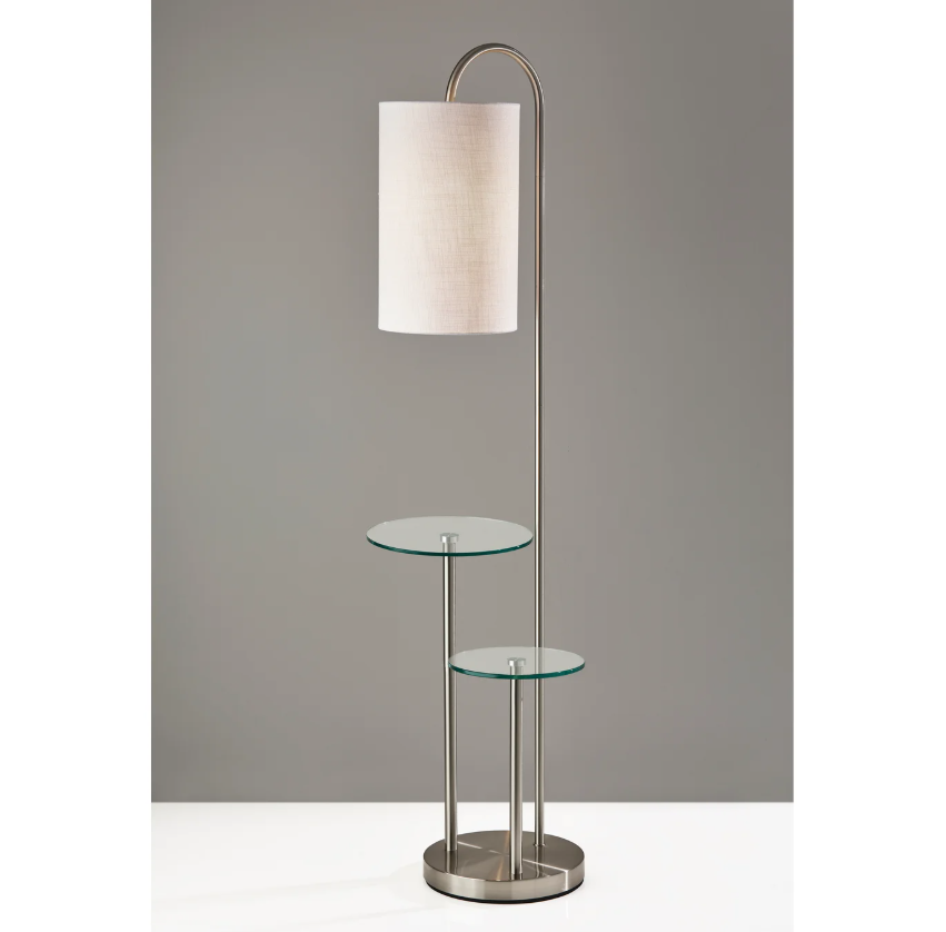 Leonard Shelf Floor Lamp: Light-On Product View