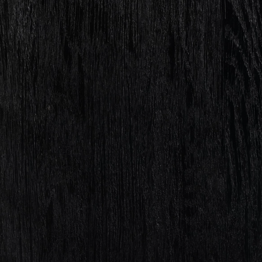 Lewis Dining Bench: Black Oak Finish View