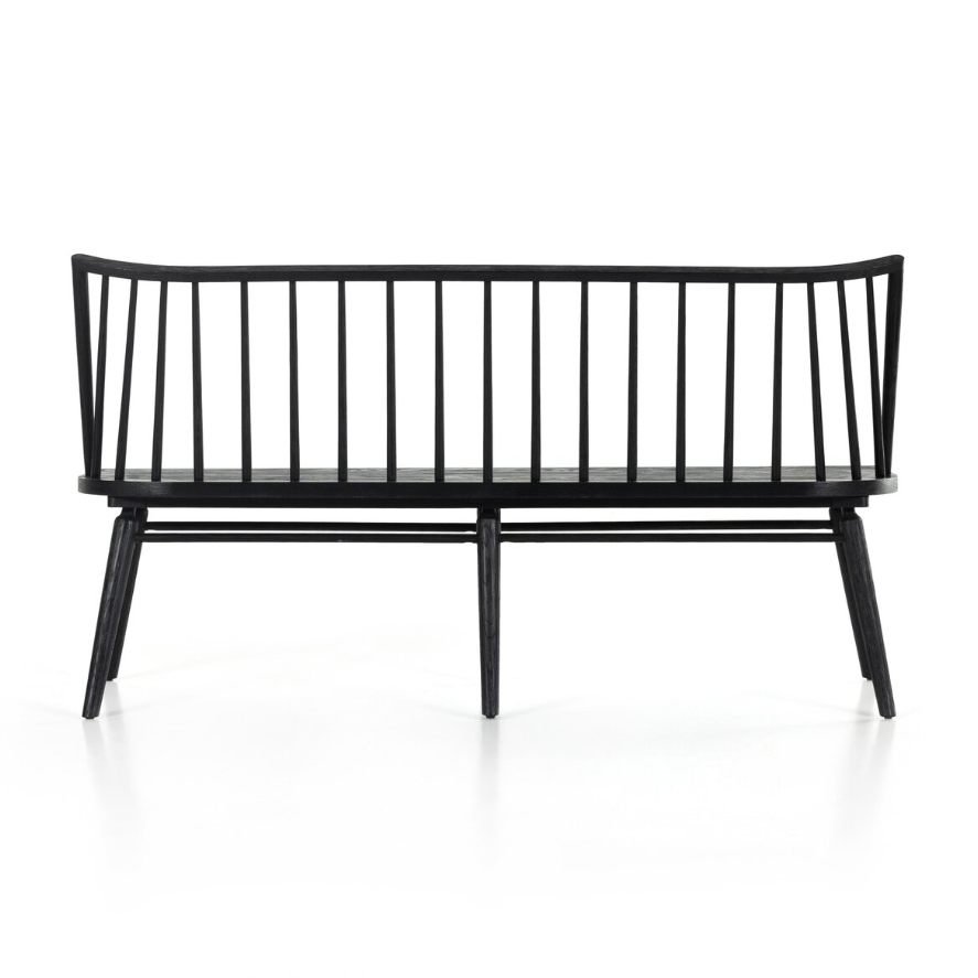 Lewis Dining Bench: Product Back View