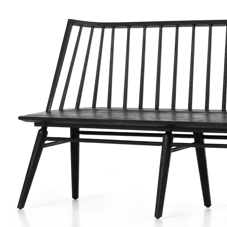 Lewis Dining Bench: Up-Close Product View