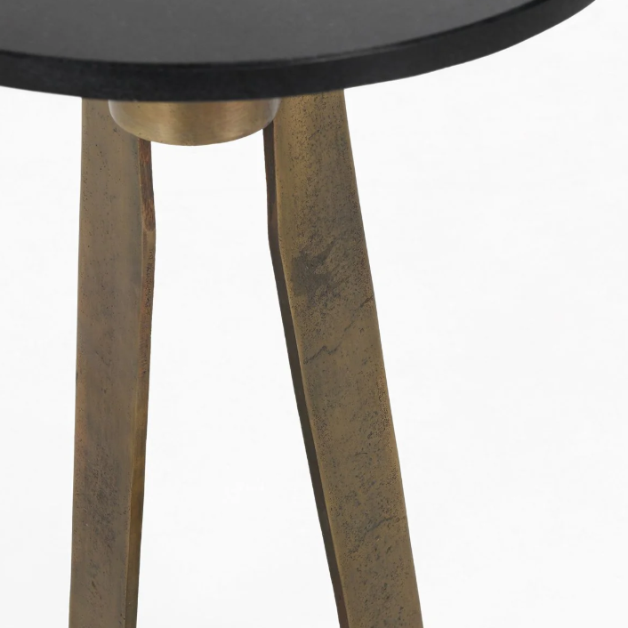 Leyton Accent Table: Up-Close Product Base View