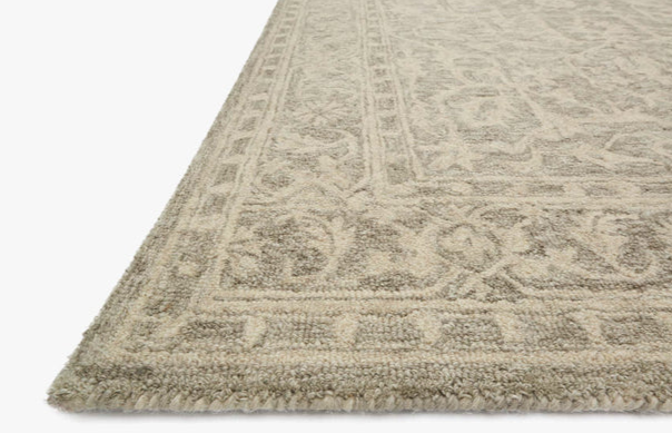 Lyle Rug in Stone/Ivory: Up-Close Product View