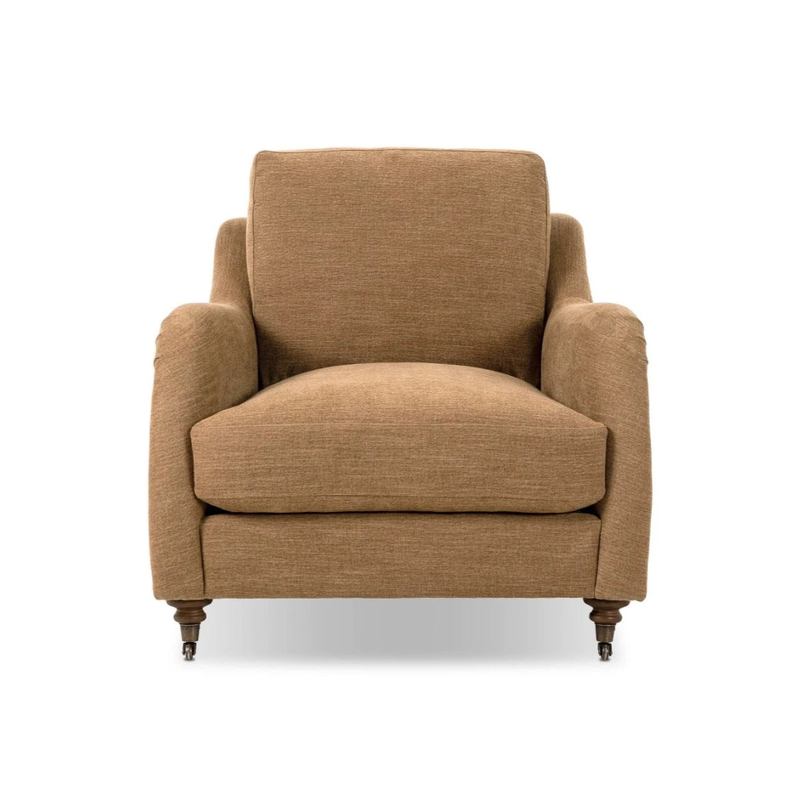 Amber Lewis X Four Hands Lynne Chair-Laughlin Ochre: Available at City Home PDX