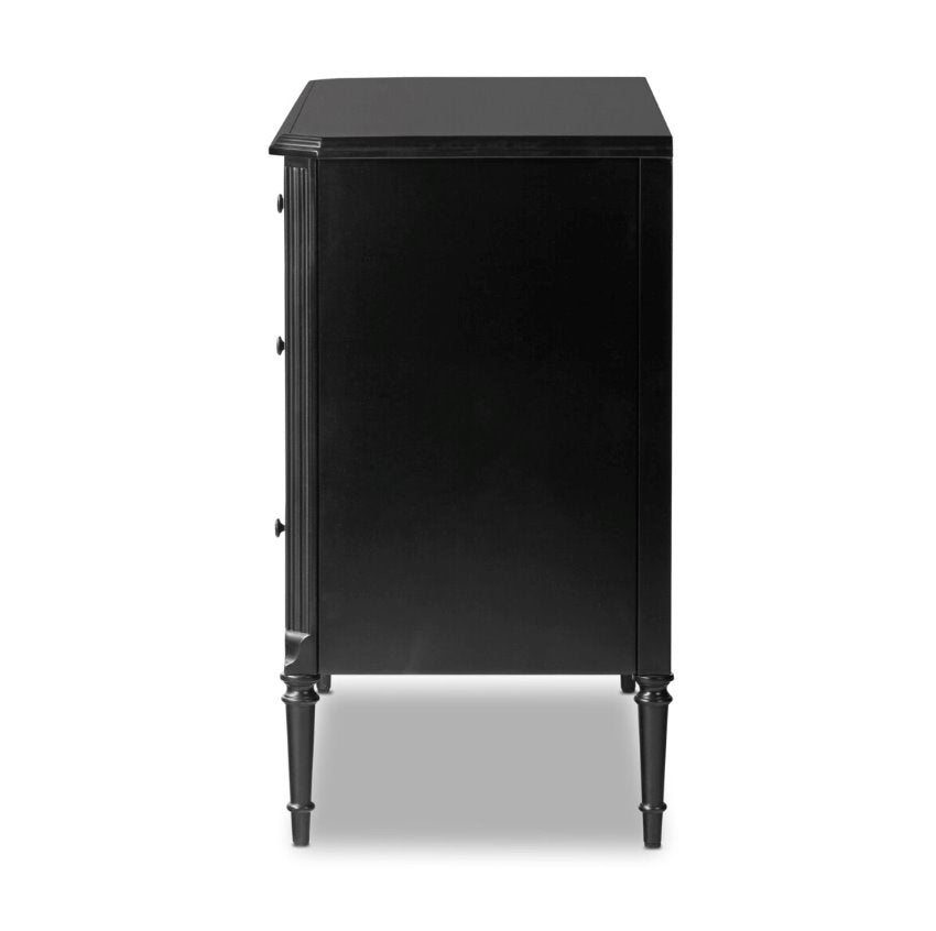 Lendon 3 Drawer Dresser: Product Side View