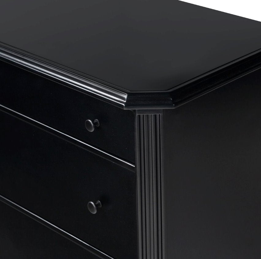 Lendon 3 Drawer Dresser: Ogee Trim