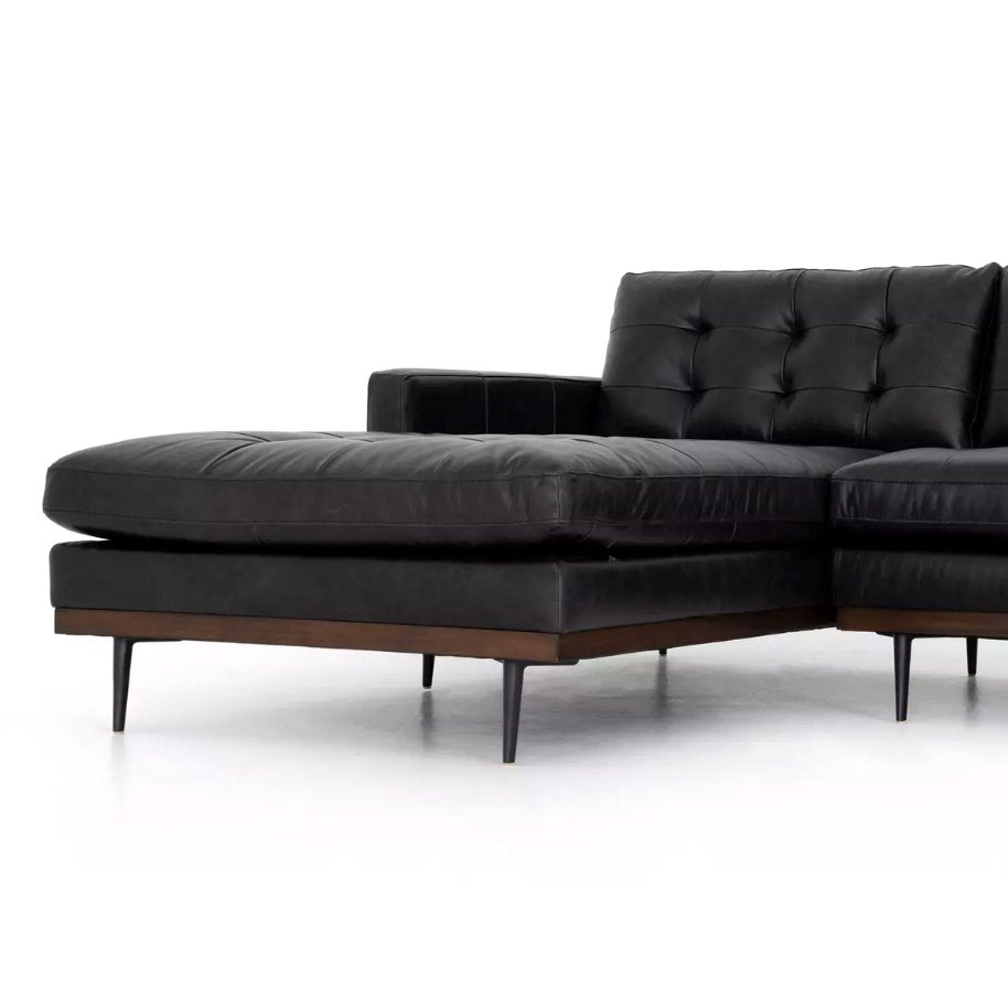 Lexi 2 Piece Sectional with Left Chaise: Up-Close Chaise View