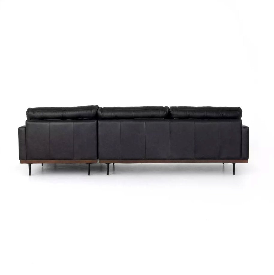 Lexi 2 Piece Sectional with Right Chaise: Product Back View
