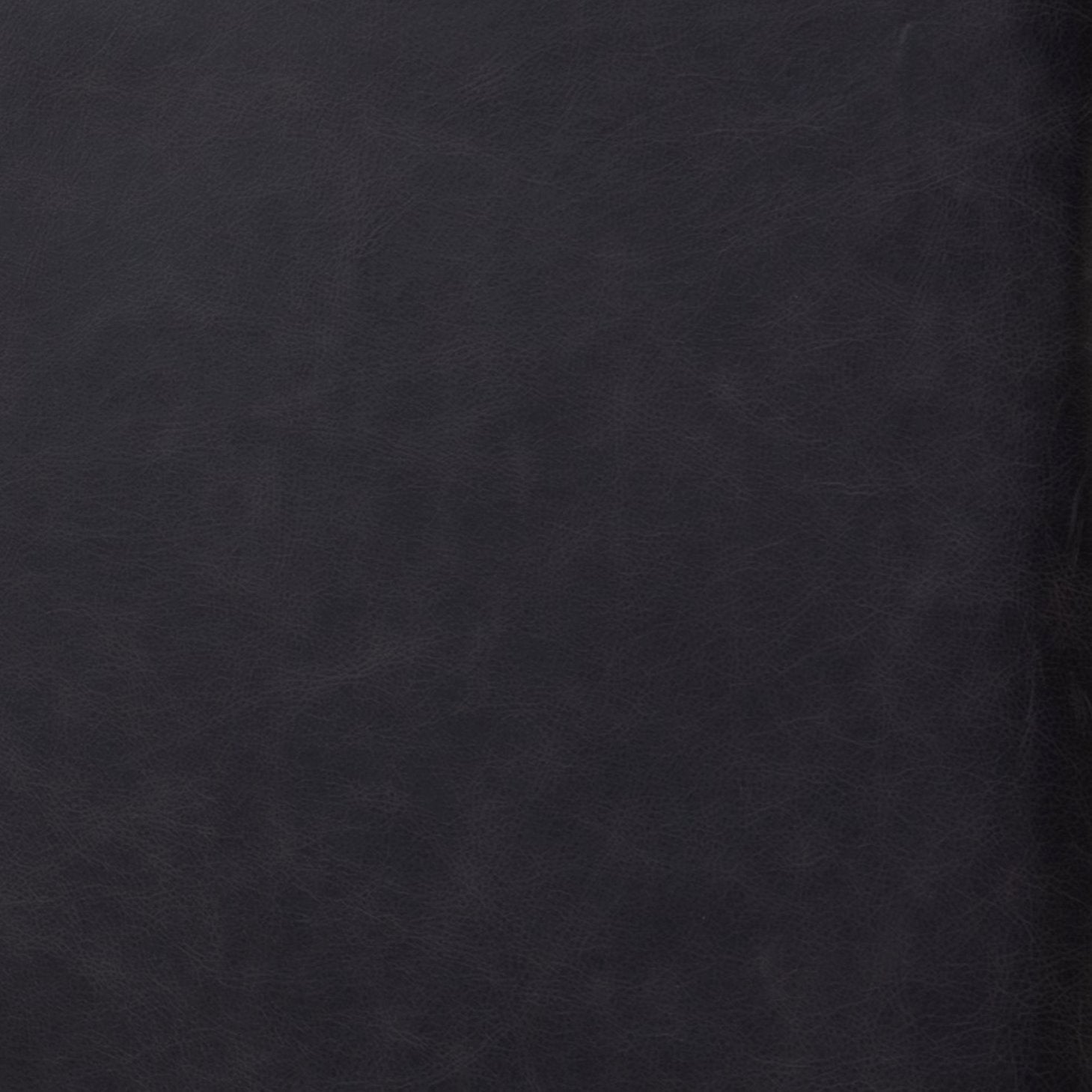 Lexi 3-Piece Leather Sectional in Sonoma Black: Up-Close Leather Finish View