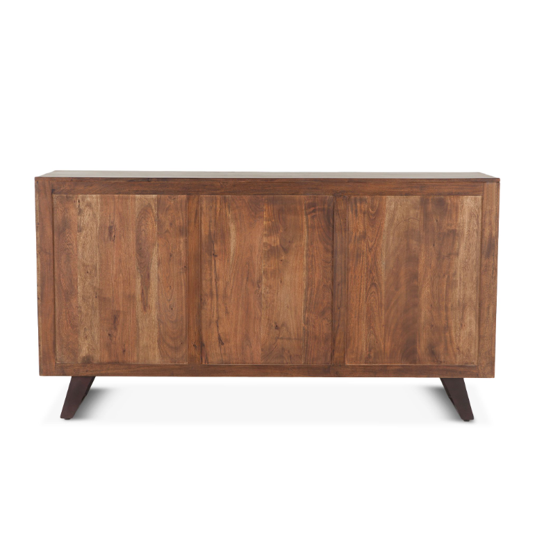 London Loft Wood Dresser: Product Back View