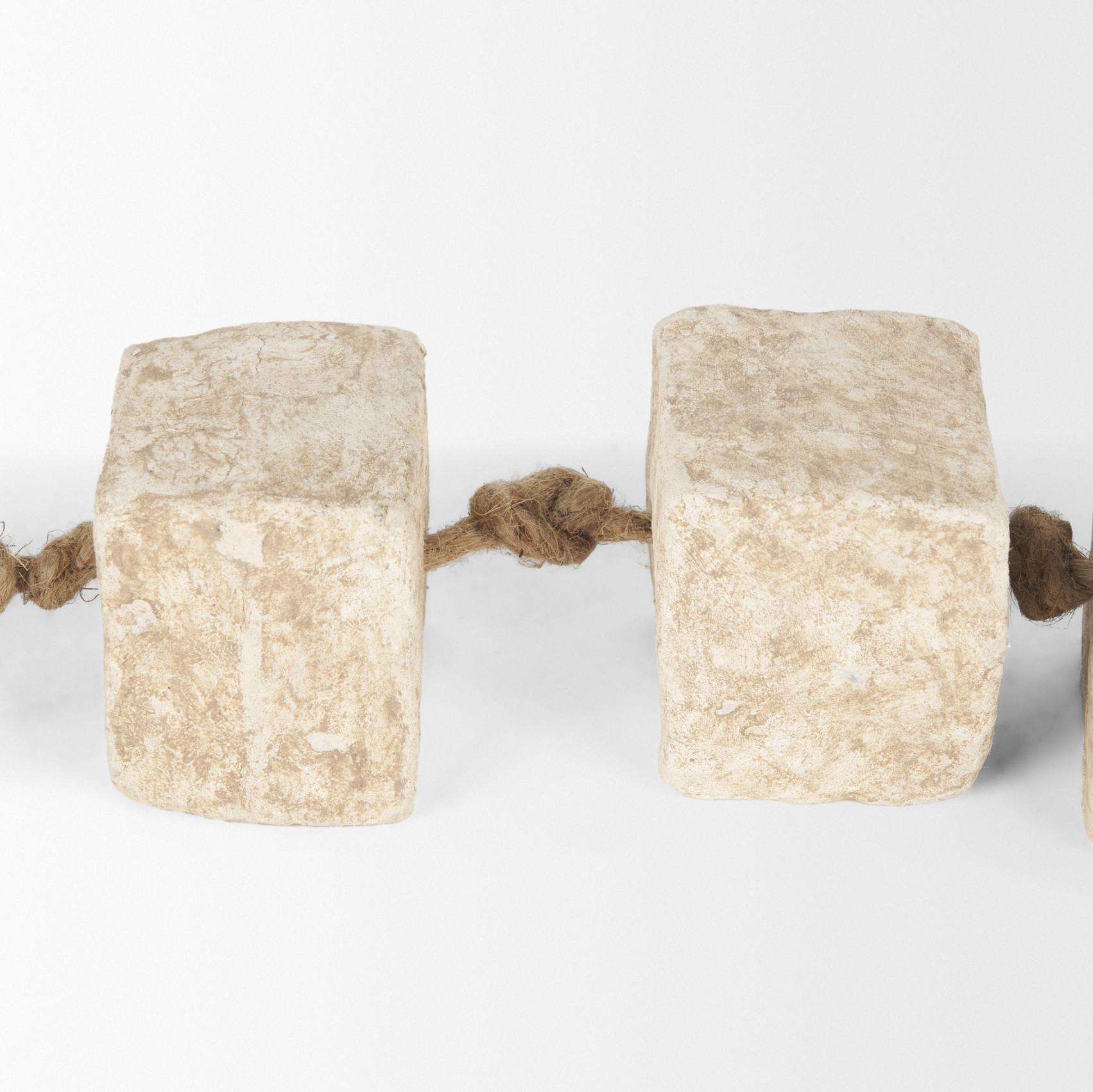 Mala Paper Mache Cube Garland: Product Texture View