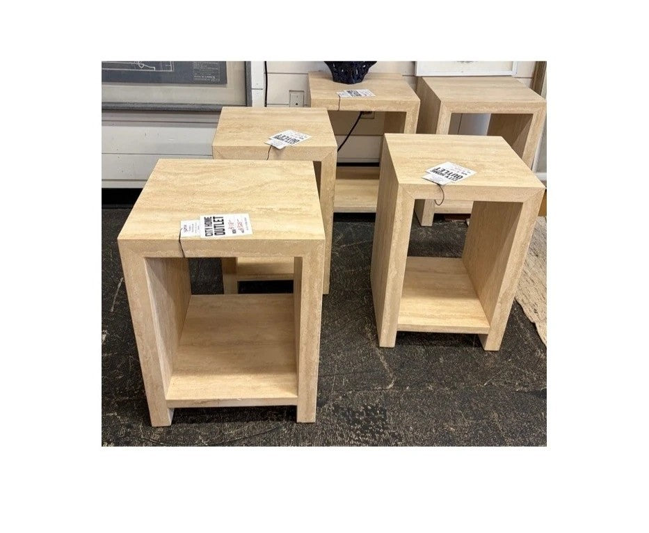 Marble Nightstands: Available at City Home PDX Outlet