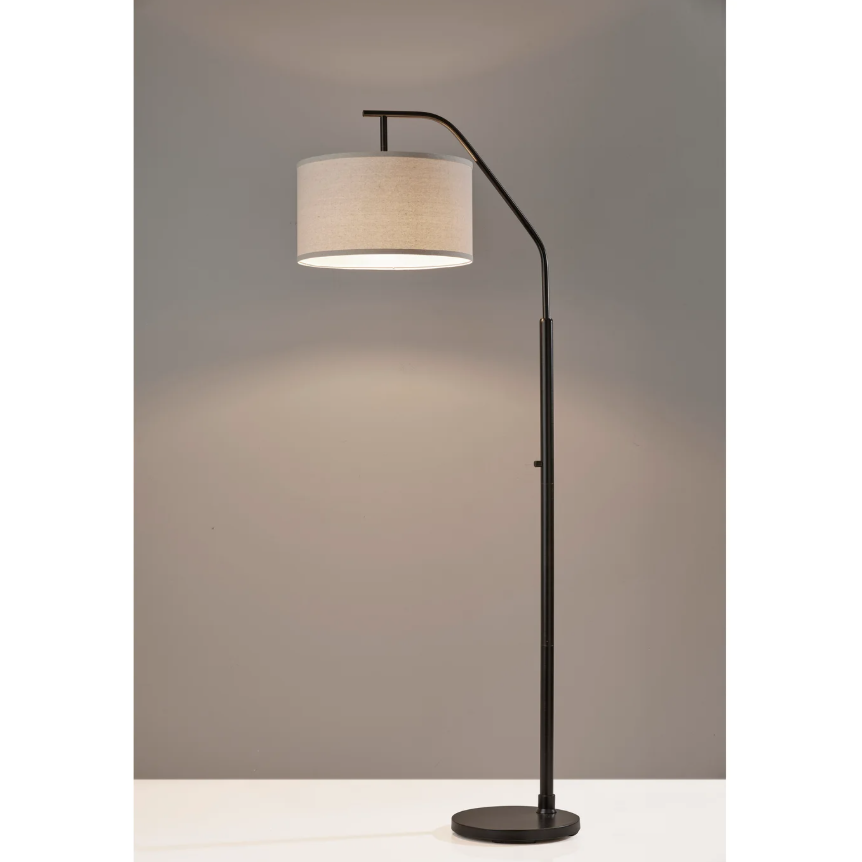 Max Floor Lamp: Light-On Product View