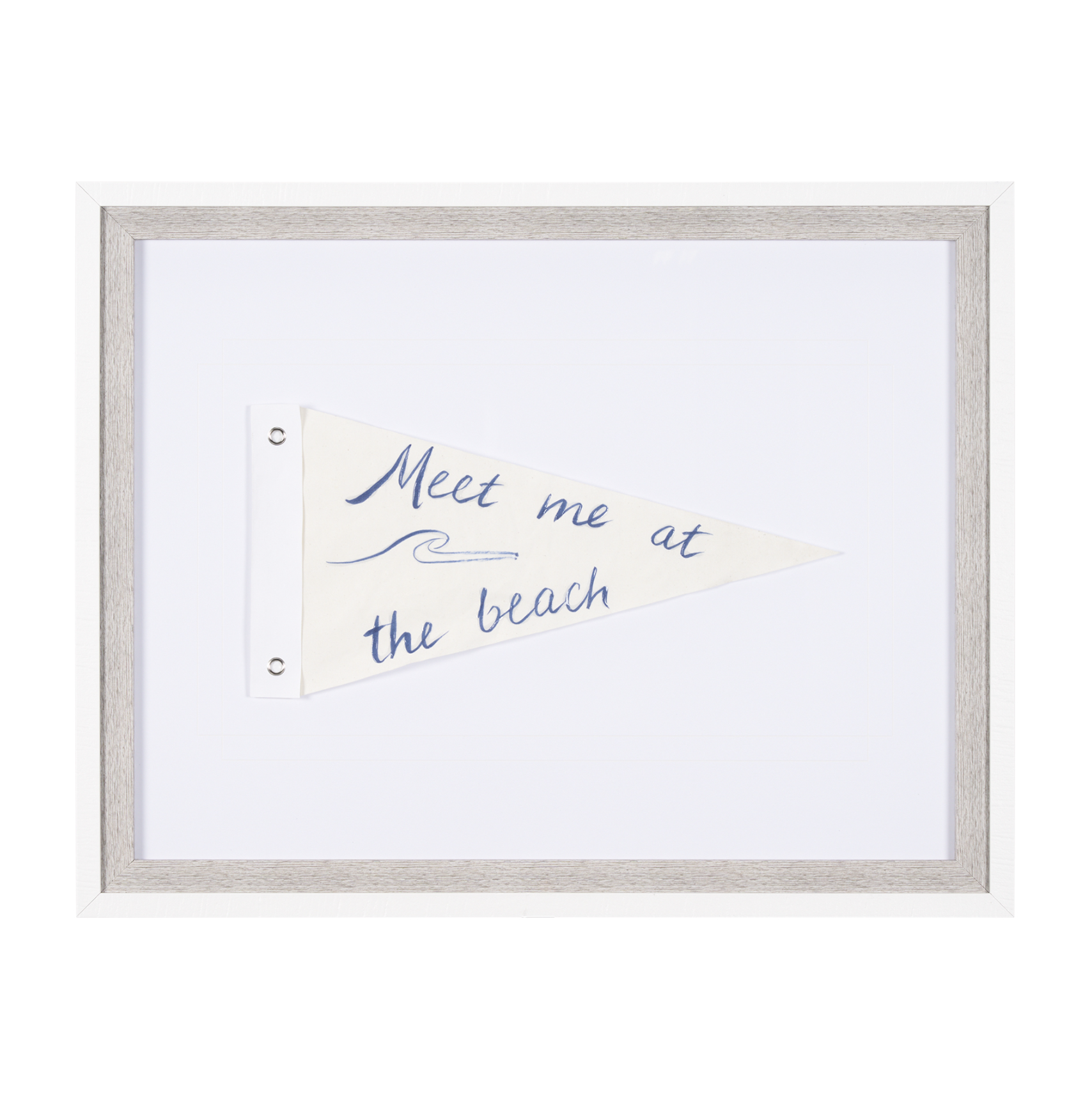 Meet Me at the Beach Framed Print: Available at City Home PDX