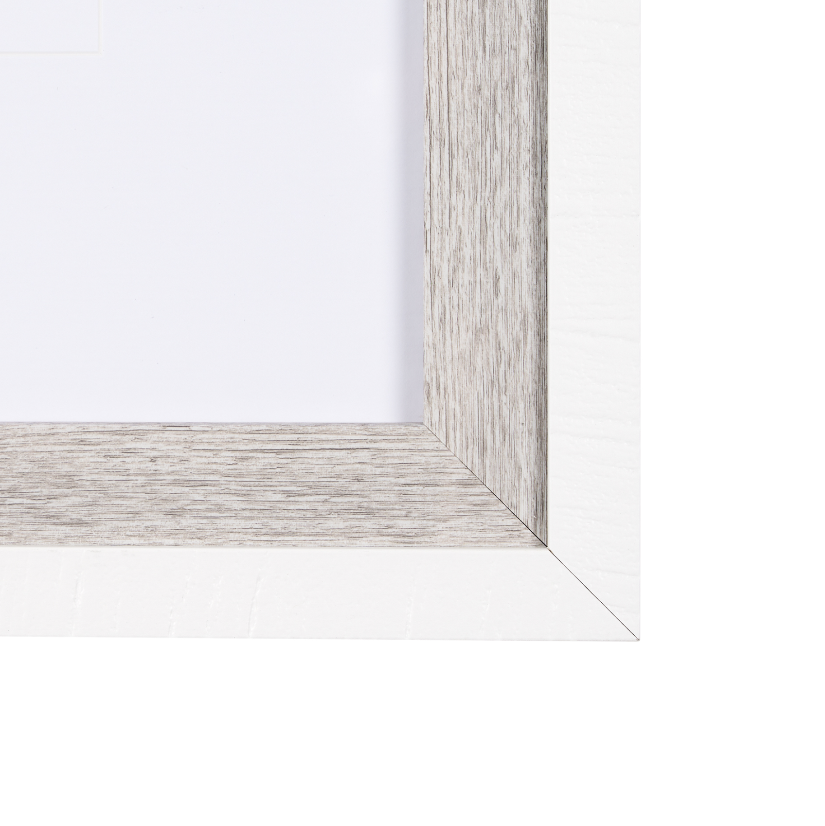 Meet Me at the Beach Framed Print: 2nd Enclosed Corner Frame View