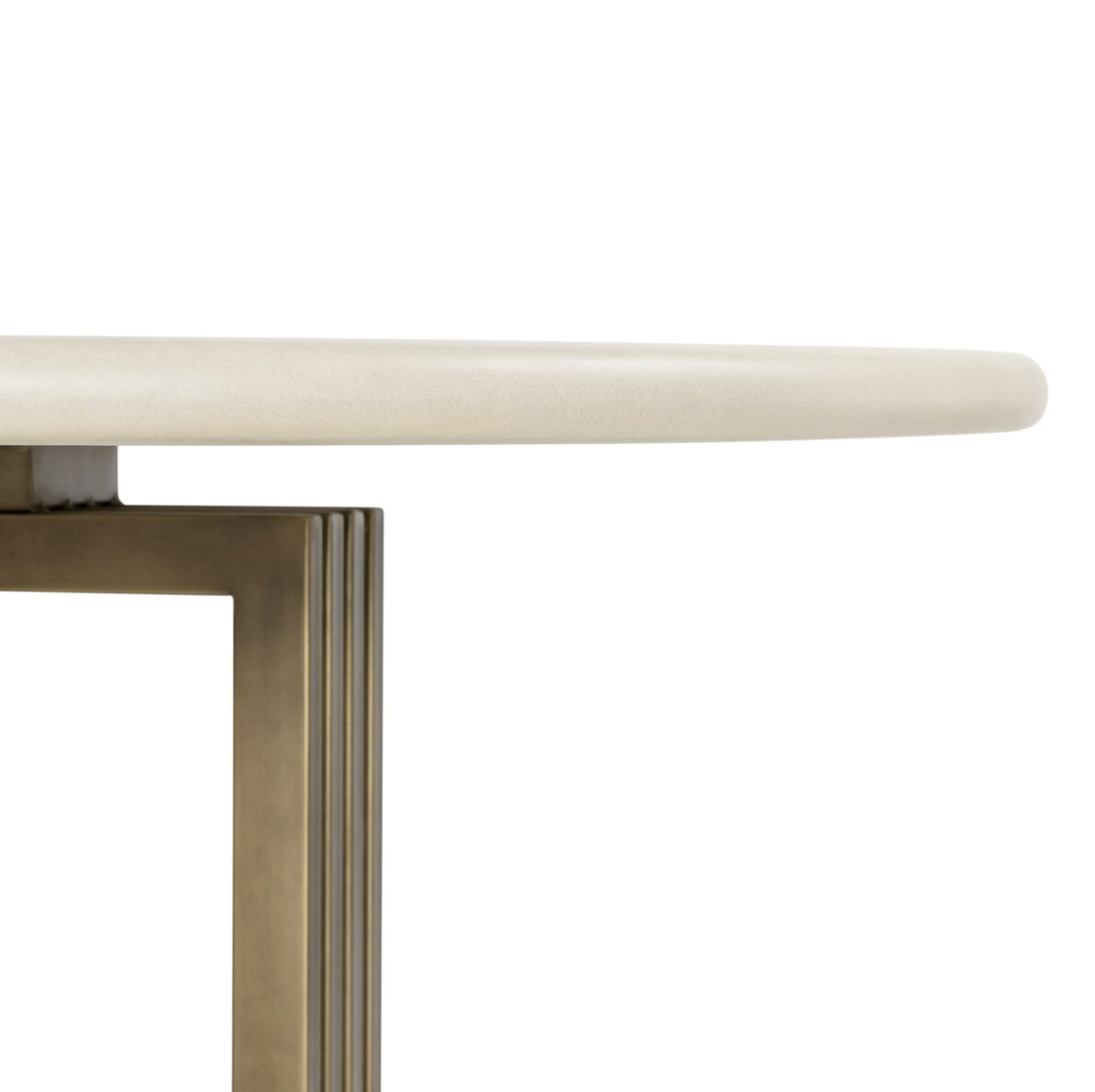 Mia 60" Round Dining Table: Product Corner View