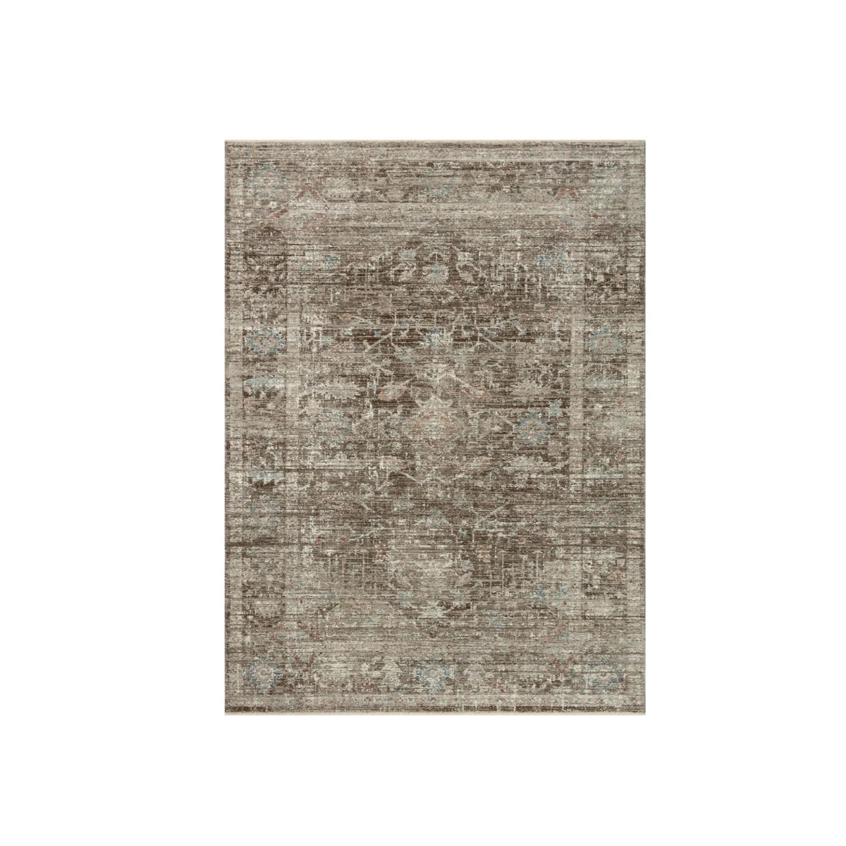 Magnolia Home by Joanna Gaines X Loloi Millie Rug in Charcoal/Dove