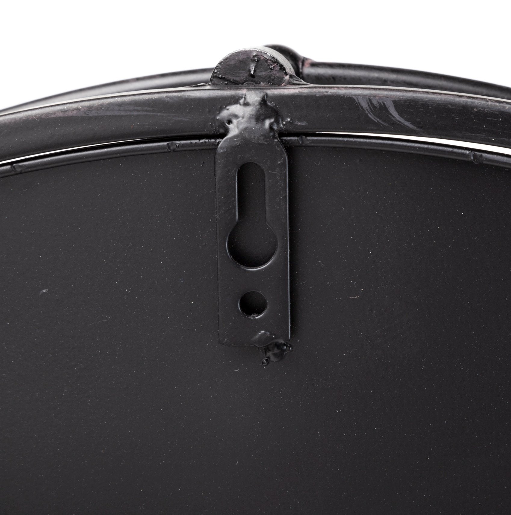 Mirror Tray: Hanger Hardware View