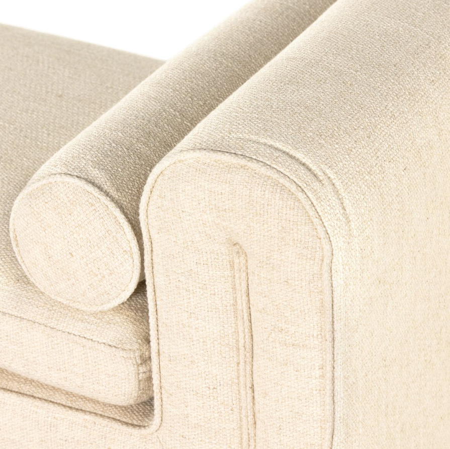 Mitchell Accent Bench: Up-Close Product View