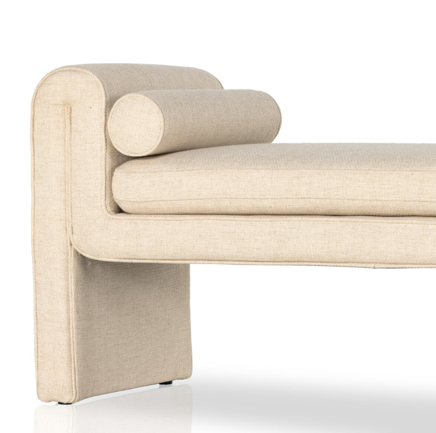 Mitchell Accent Bench: Product Side View