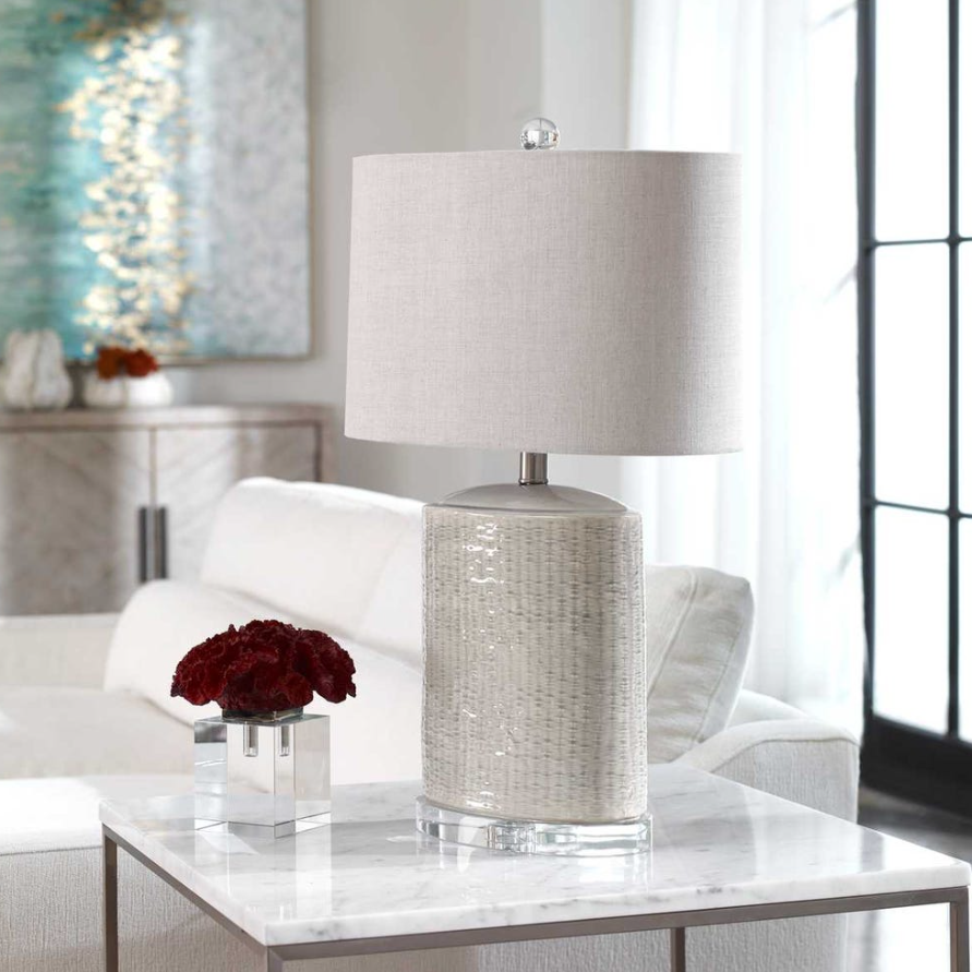 Modica Ceramic Table Lamp: Product Style View