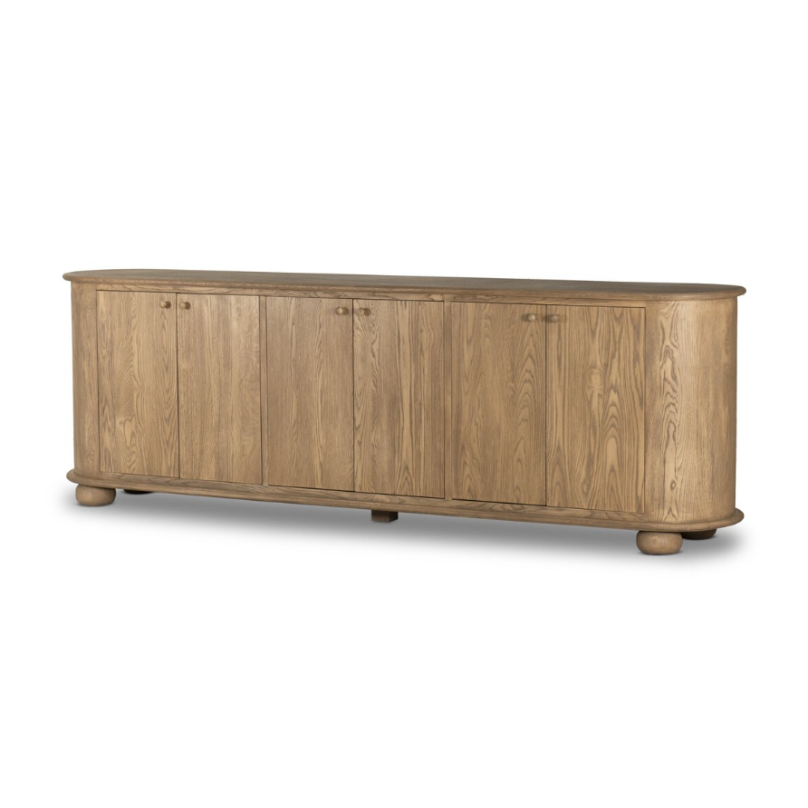 Amber Lewis X Four Hands Makai Sideboard-Light Wash Oak: Product View