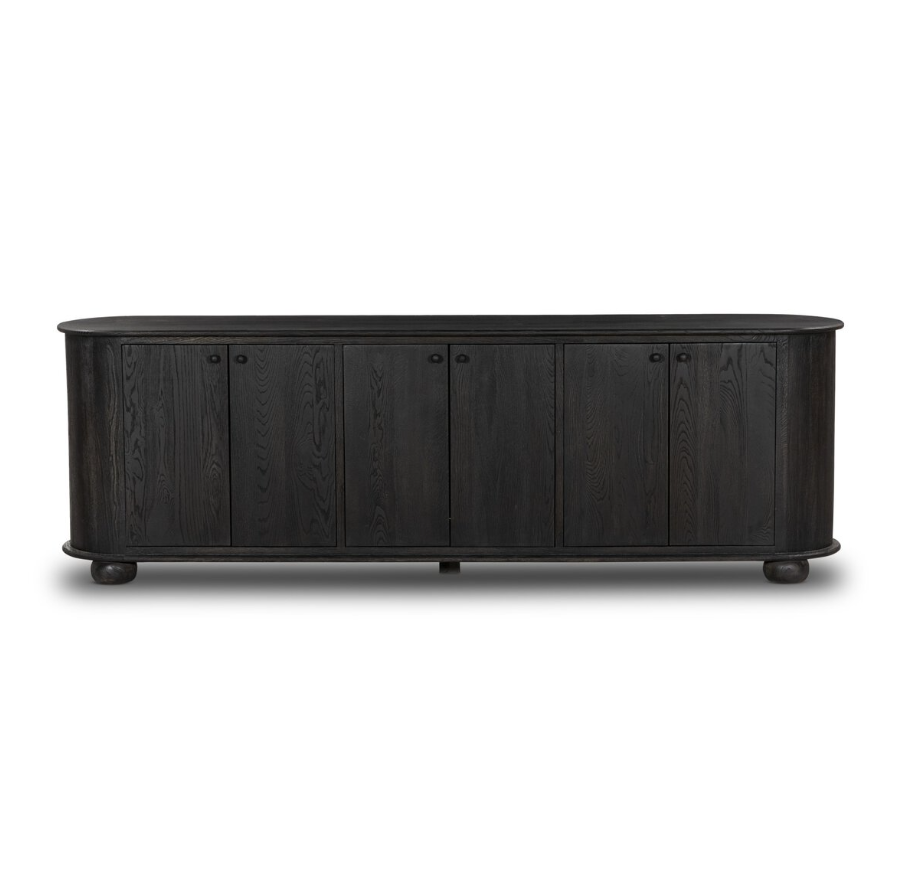 Amber Lewis X Four Hands Makai Sideboard-Black Oak: Available at City Home PDX