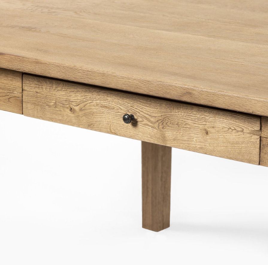 Amber Lewis X Four Hands Megan Dining Table: Product Drawer View
