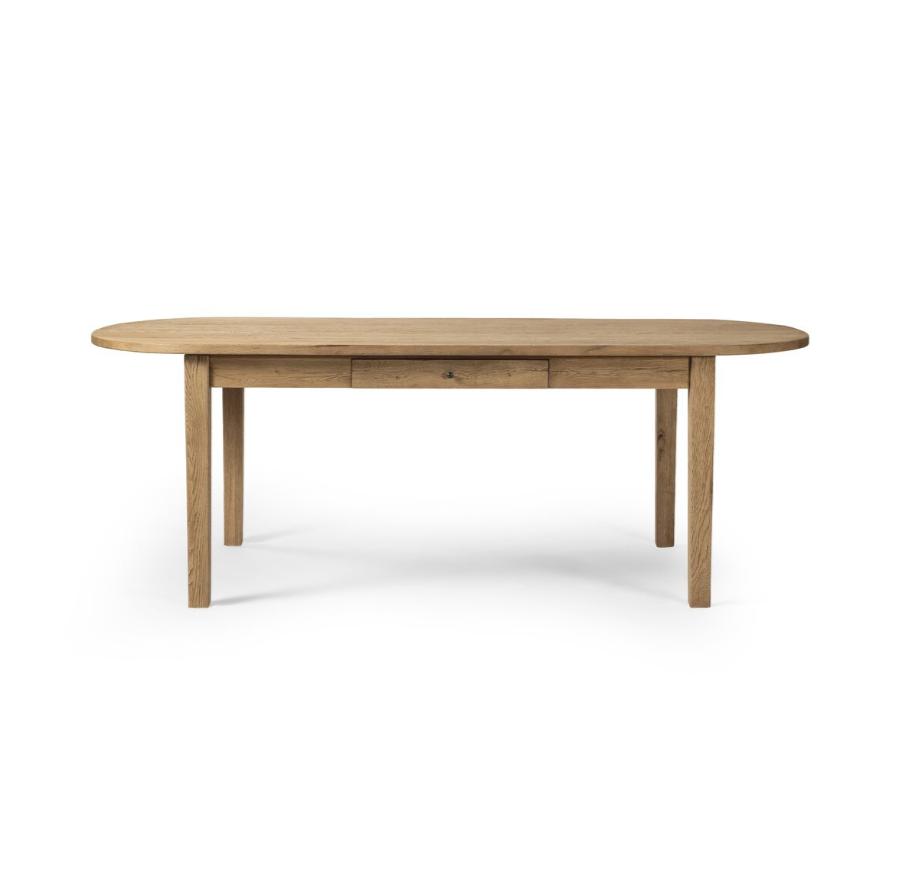 Amber Lewis X Four Hands Megan Dining Table: Available at City Home PDX
