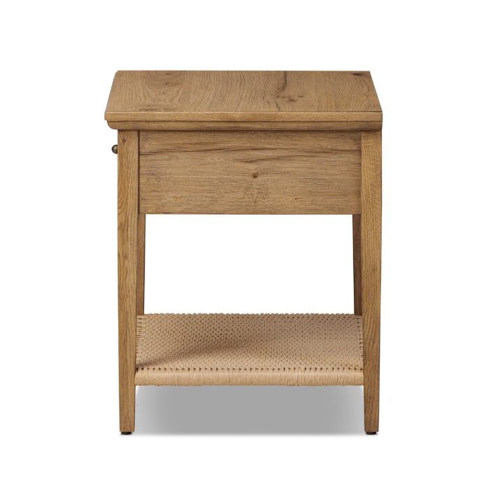 Amber Lewis X Four Hands Mott Nightstand: Product Side View