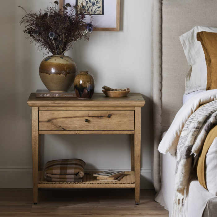 Amber Lewis X Four Hands Mott Nightstand: Product Style View