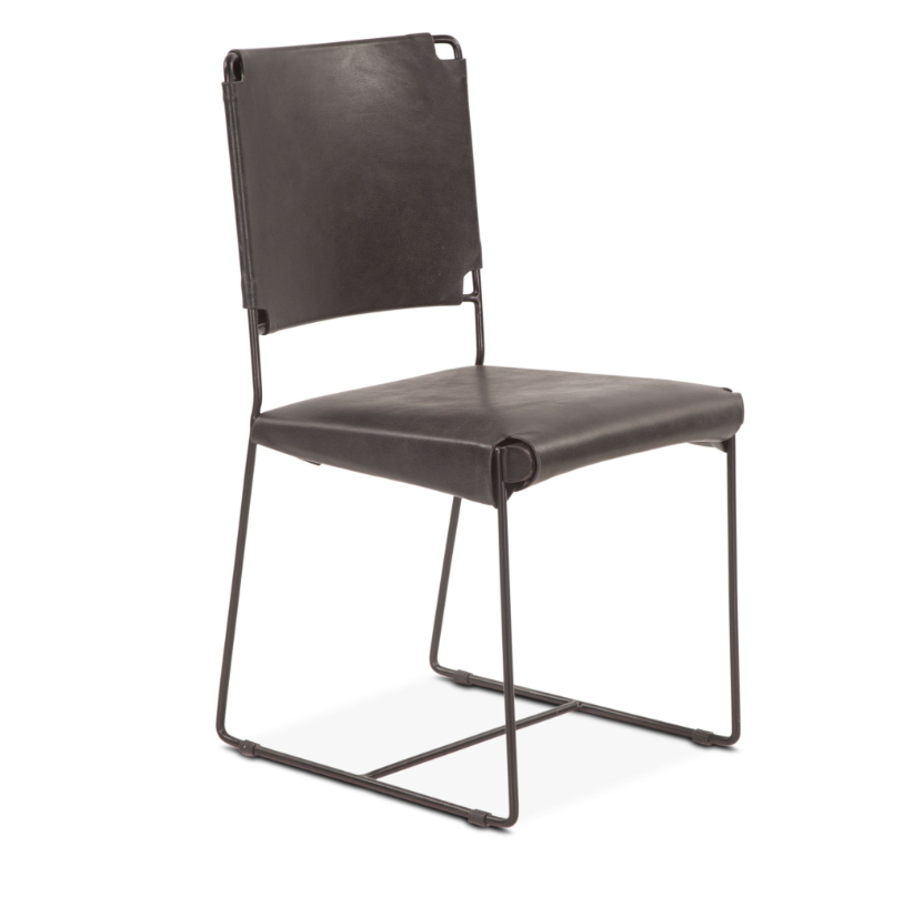 New York Dining Chair-Black: Available at City Home PDX