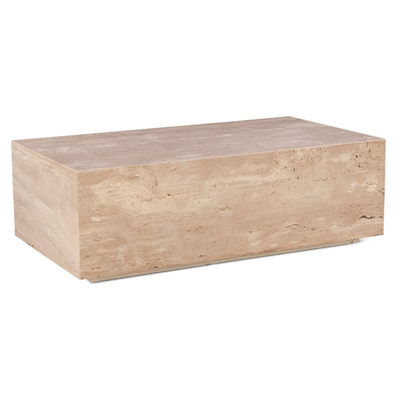 Nile 50" Drum Coffee Table: Product View