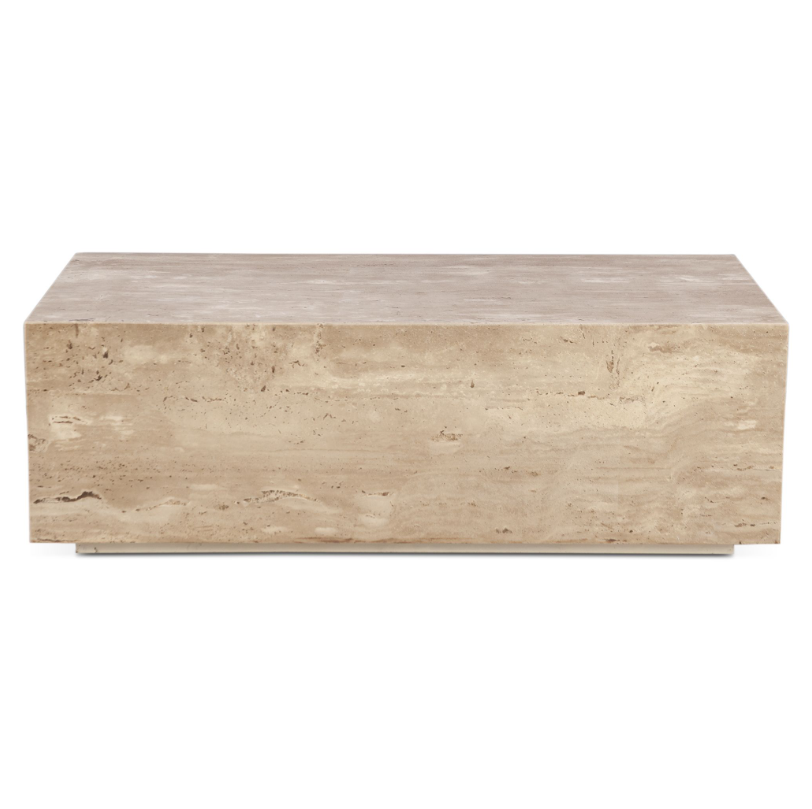 Nile 50" Drum Coffee Table: Available at City Home PDX