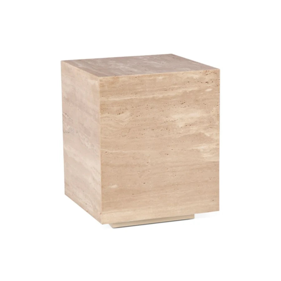 Nile 18" Drum Side Table: Available at City Home PDX