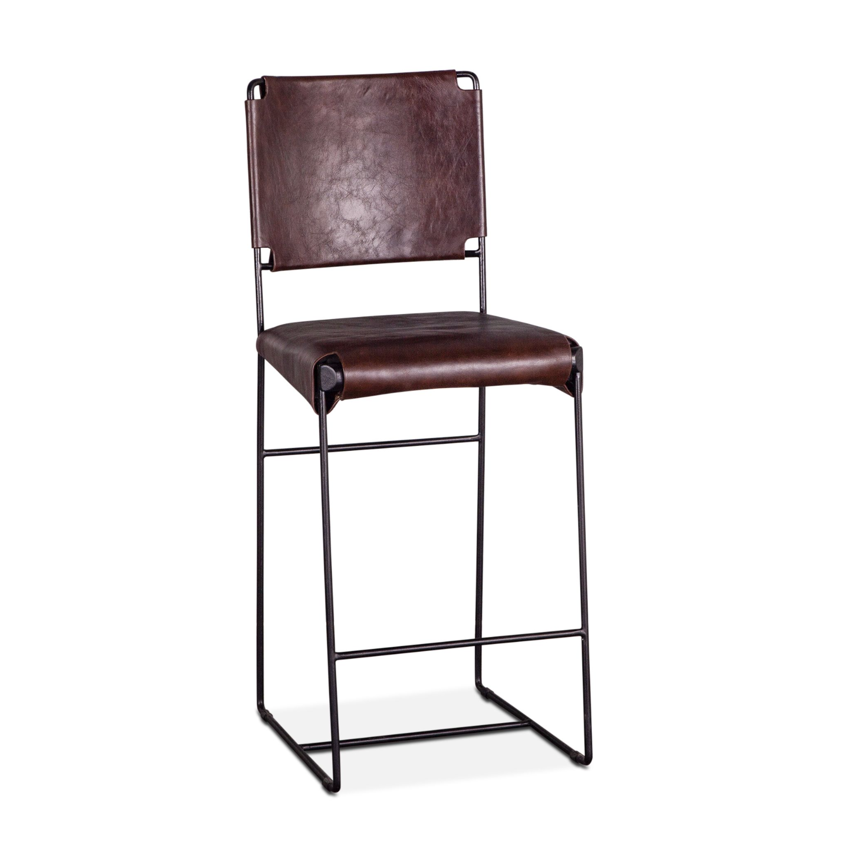 New York 17" Counter Chair-Chocolate: Available at City Home PDX