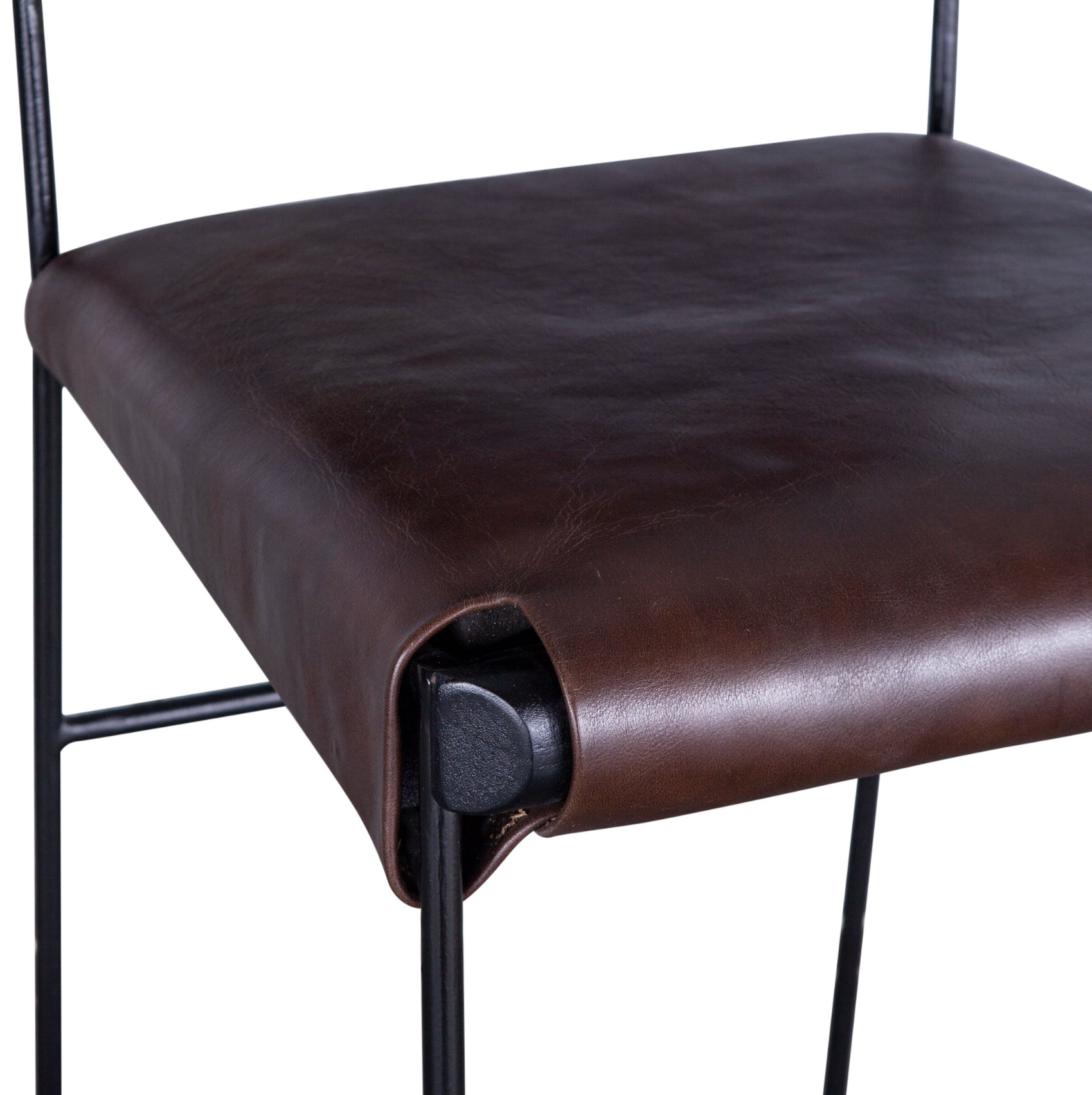 New York 17" Counter Chair-Chocolate: Product Seat View