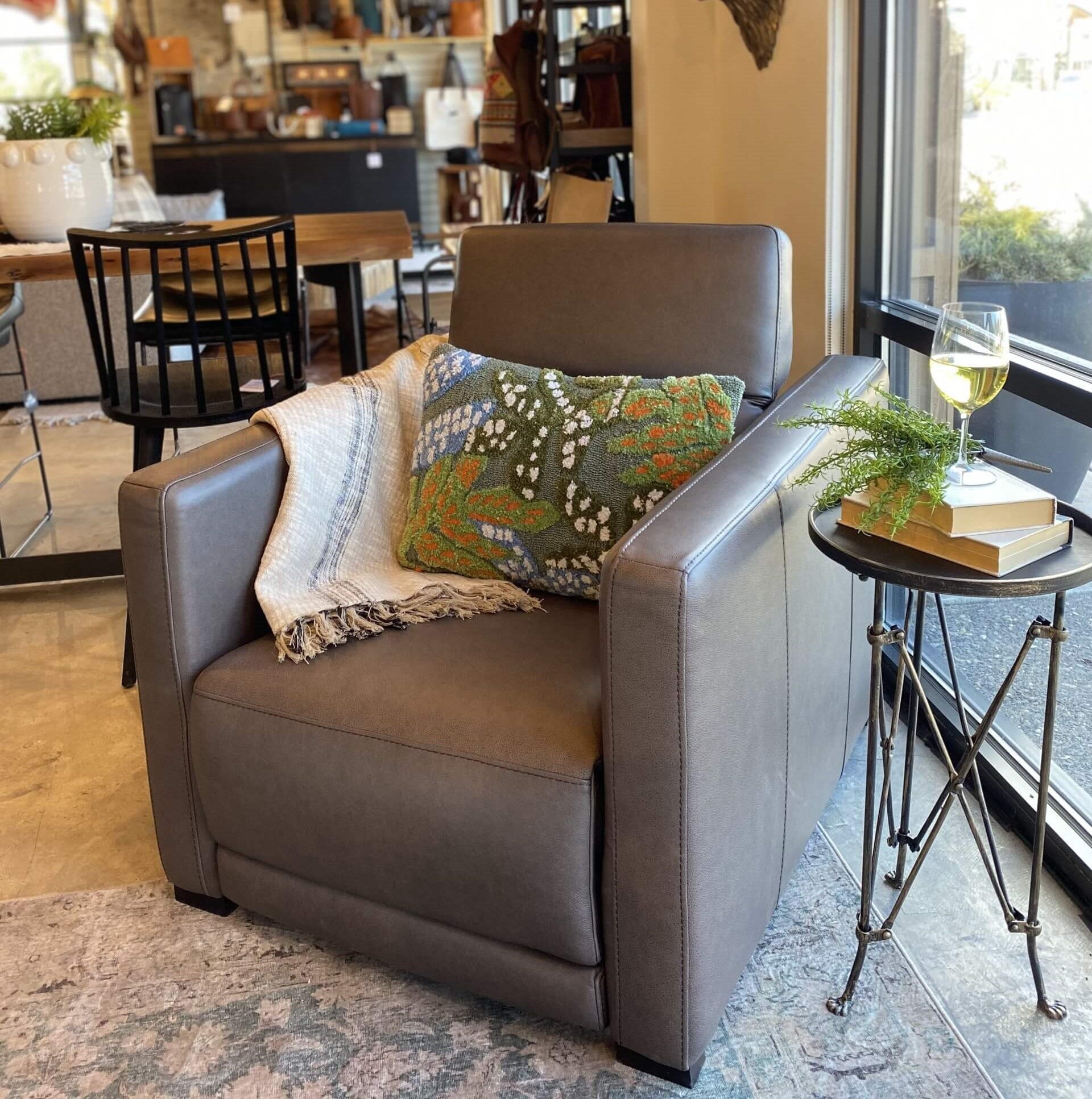 Nikki Reclining Chair: Available at City Home PDX