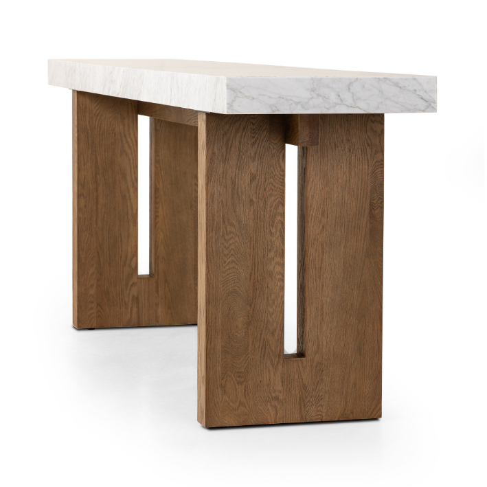 Olympia Console Table: Product Quarter View