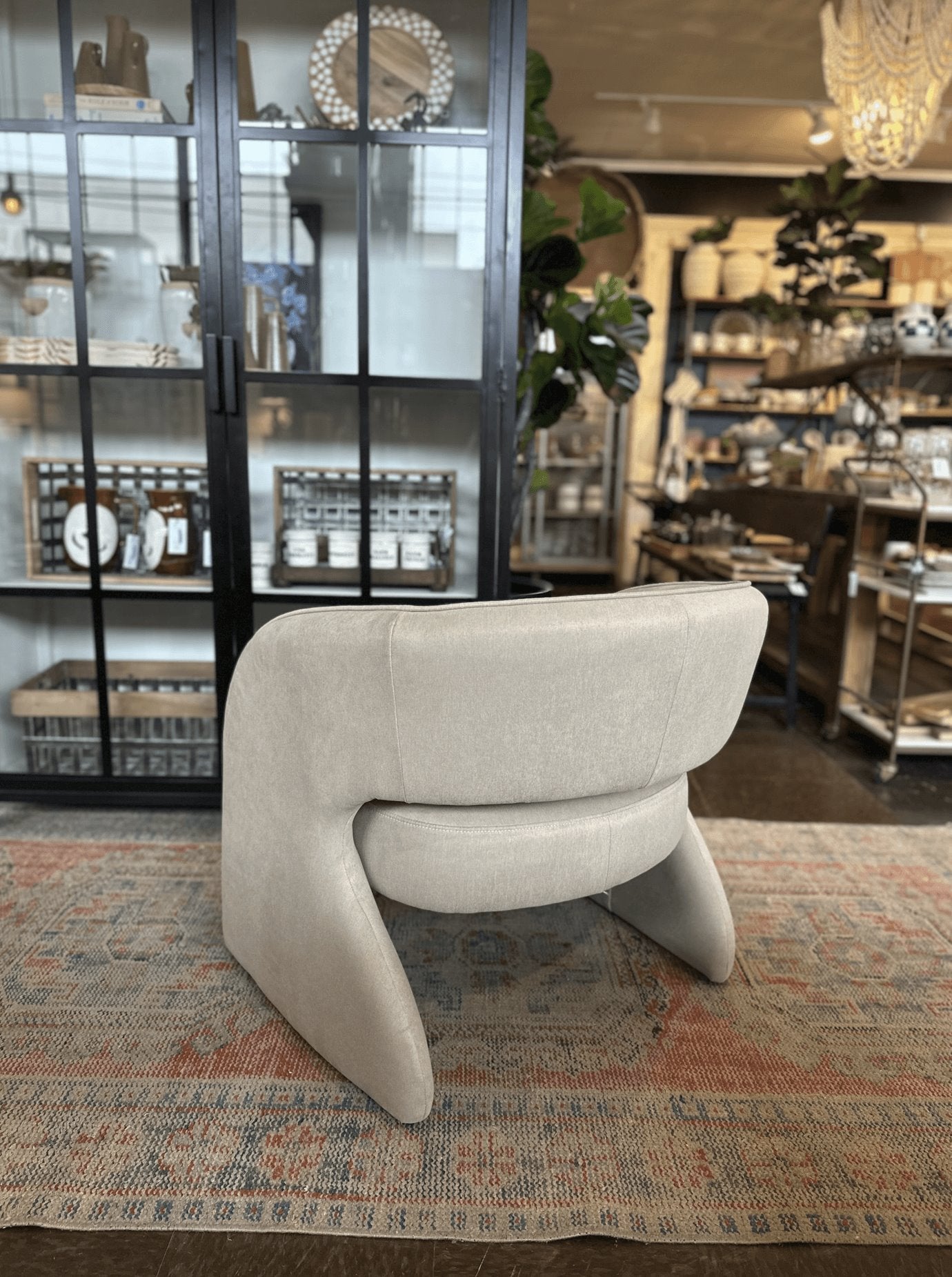 Opale Accent Chair: Product Back View